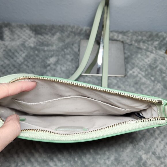 NWOT - Auth.Kate Spade Sadie North South Crossbody Light Olive Green: Firm Price - Picture 9 of 10